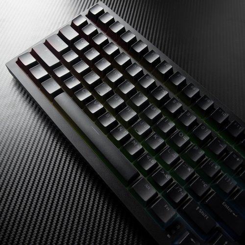 Клавиатура Proove Gaming Slicker Pro RGB Gateron G Pro 3.0 Yellow Wireless (WKSLP0022416) Black/Purple купить в Украине: Киев, Днепр, Харьков, Одесса  | Низкая цена, отзывы, характеристики от TELEMART фото