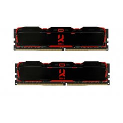 ОЗУ GoodRAM DDR4 8GB (2x4GB) 2800Mhz Iridium X Black (IR-X2800D464L16S/8GDC)
