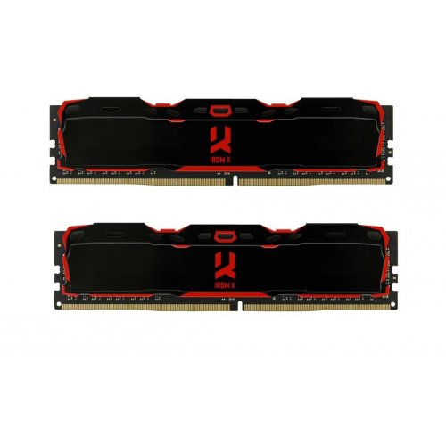 Photo RAM GoodRAM DDR4 8GB (2x4GB) 2800Mhz Iridium X Black (IR-X2800D464L16S/8GDC)
