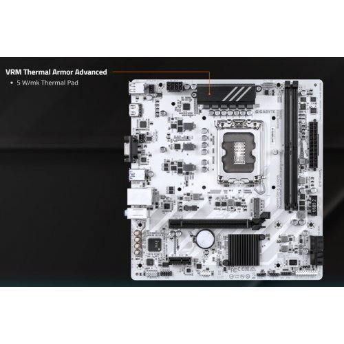 Материнская плата Gigabyte H810M D2HX SI GEN5 (s1851, Intel H810) купить в Украине: Киев, Днепр, Харьков, Одесса  | Проверка совместимости, низкая цена, отзывы, характеристики от TELEMART фото