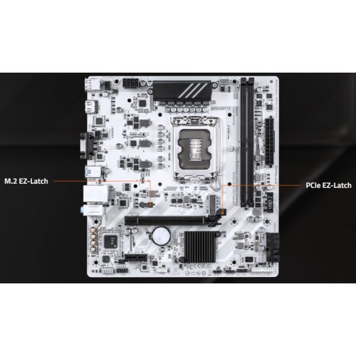 Материнская плата Gigabyte H810M D2HX SI GEN5 (s1851, Intel H810) купить в Украине: Киев, Днепр, Харьков, Одесса  | Проверка совместимости, низкая цена, отзывы, характеристики от TELEMART фото