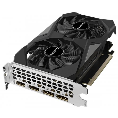 Відеокарта Gigabyte GeForce RTX 3050 WINDFORCE V2 6144MB (GV-N3050WF2V2-6GD) купити в Україні: Київ, Львів, Хмельницький, Тернопіль, Івано-Франківськ | Перевірка сумісності, низька ціна, відгуки, характеристики від TELEMART фото