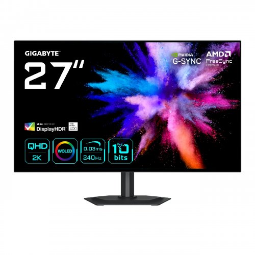 Монітор Gigabyte 27" GO27Q24G Black купити в Україні | Telemart фото