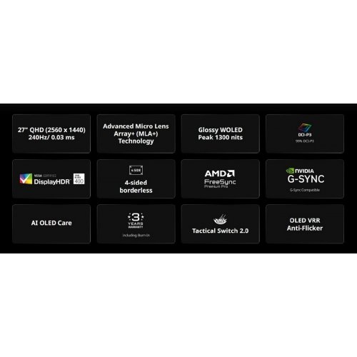Монітор Gigabyte 27" GO27Q24G Black купити в Україні | Telemart фото