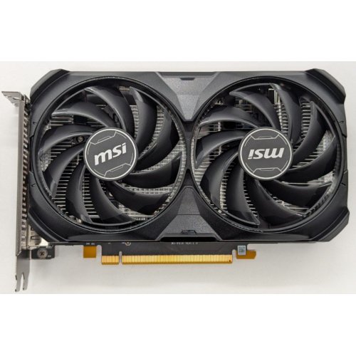 Видеокарта MSI GeForce RTX 4060 VENTUS 2X BLACK OC 8192MB (RTX 4060 VENTUS 2X BLACK 8G OC) (Восстановлено продавцом, 851701) купить в Украине: Киев, Днепр, Харьков, Одесса  | Проверка совместимости, низкая цена, отзывы, характеристики от TELEMART фото