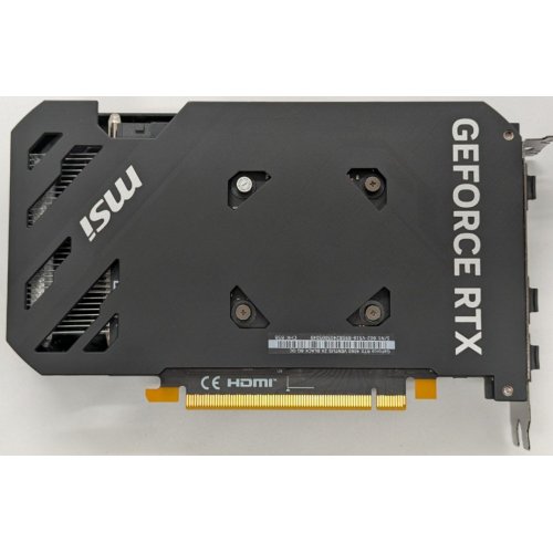 Видеокарта MSI GeForce RTX 4060 VENTUS 2X BLACK OC 8192MB (RTX 4060 VENTUS 2X BLACK 8G OC) (Восстановлено продавцом, 851701) купить в Украине: Киев, Днепр, Харьков, Одесса  | Проверка совместимости, низкая цена, отзывы, характеристики от TELEMART фото