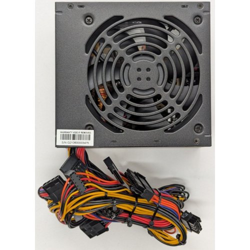 Блок питания QUBE 80+ 600W (QBC-GPS600A12) (Восстановлено продавцом, 851705) купить в Украине: Киев, Днепр, Харьков, Одесса  | Проверка совместимости, низкая цена, отзывы, характеристики от TELEMART фото