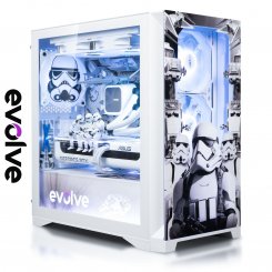 Комп'ютер EVOLVE SpecialPart StarWars:White Order (EVSP-SWWOR780X3DN507-D532S1TBK) White / AMD Ryzen 7 7800X3D (4.2–5.0), 8 ядер / NVIDIA GeForce RTX 5070 / 32 ГБ (DDR5) / 1024 ГБ (SSD)