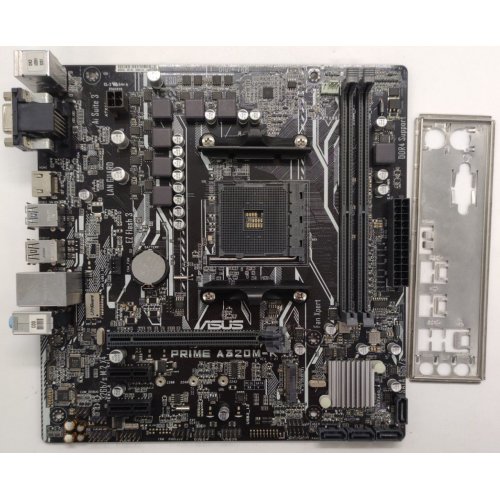 Материнська плата Asus PRIME A320M-K (sAM4, AMD A320) (Відновлено продавцем, 851720) купити в Україні: Київ, Львів, Хмельницький, Тернопіль, Івано-Франківськ | Перевірка сумісності, низька ціна, відгуки, характеристики від TELEMART фото