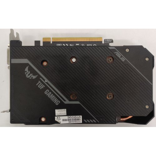 Відеокарта Asus TUF GeForce GTX 1650 Gaming 4096MB (TUF-GTX1650-4GD6-GAMING) (Відновлено продавцем, 851721) купити в Україні: Київ, Львів, Хмельницький, Тернопіль, Івано-Франківськ | Перевірка сумісності, низька ціна, відгуки, характеристики від TELEMART фото