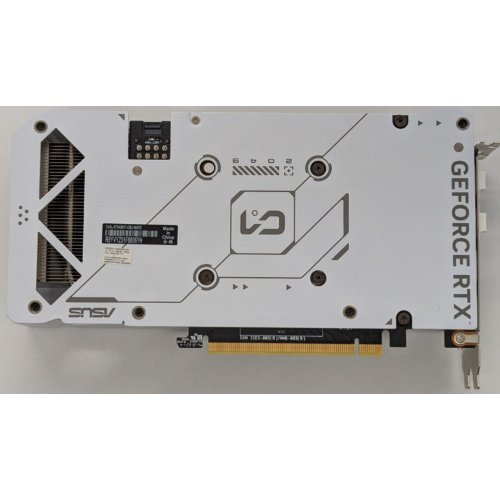 Відеокарта Asus GeForce RTX 4060 Ti Dual OC White 8192MB (DUAL-RTX4060TI-O8G-WHITE) (Відновлено продавцем, 851731) купити в Україні: Київ, Львів, Хмельницький, Тернопіль, Івано-Франківськ | Перевірка сумісності, низька ціна, відгуки, характеристики від TELEMART фото