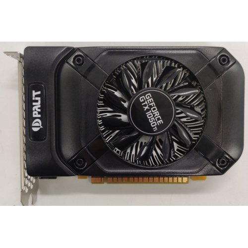 Видеокарта Palit GeForce GTX 1050 Ti StormX 4096MB (NE5105T018G1-1070F) (Восстановлено продавцом, 851781) купить в Украине: Киев, Днепр, Харьков, Одесса  | Проверка совместимости, низкая цена, отзывы, характеристики от TELEMART фото