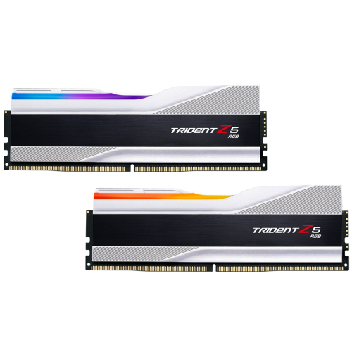 Озу G.Skill DDR5 32GB (2x16GB) 6000 Mhz Trident Z5 RGB Silver (F5-6000J3636F16GX2-TZ5RS) (Восстановлено продавцом, 851803) купить в Украине: Киев, Днепр, Харьков, Одесса  | Проверка совместимости, низкая цена, отзывы, характеристики от TELEMART фото