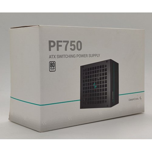 Блок живлення Deepcool PF750 750W (R-PF750D-HA0B-EU) (Відновлено продавцем, 851818) купити в Україні: Київ, Львів, Хмельницький, Тернопіль, Івано-Франківськ | Перевірка сумісності, низька ціна, відгуки, характеристики від TELEMART фото