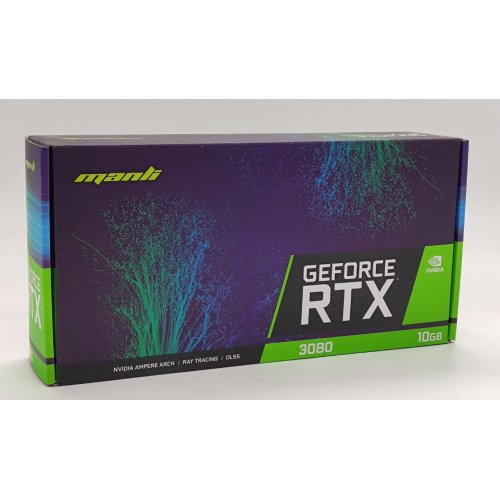 Відеокарта Manli GeForce RTX 3080 LHR 10240MB (M-NRTX3080/6RJHPPPV3-M3514) (Відновлено продавцем, 851936) купити в Україні: Київ, Львів, Хмельницький, Тернопіль, Івано-Франківськ | Перевірка сумісності, низька ціна, відгуки, характеристики від TELEMART фото