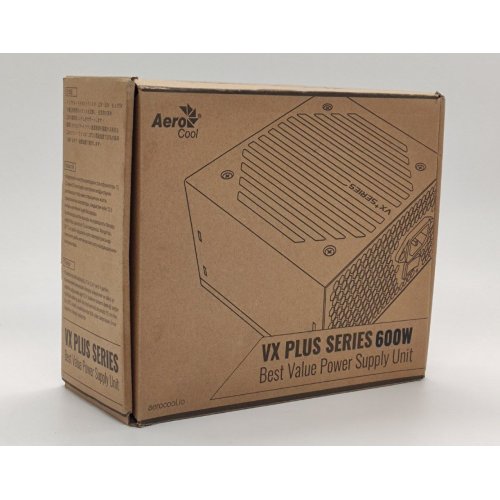 Блок питания Aerocool VX PLUS Stealth 600W (ACPN-VS60NEY.12) (Восстановлено продавцом, 851993) купить в Украине: Киев, Днепр, Харьков, Одесса  | Проверка совместимости, низкая цена, отзывы, характеристики от TELEMART фото