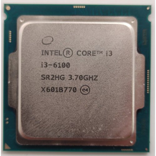 Процессор Intel Core i3-6100 3.7GHz 3MB s1151 Tray (CM8066201927202) (Восстановлено продавцом, 852000) купить в Украине: Киев, Днепр, Харьков, Одесса  | Проверка совместимости, низкая цена, отзывы, характеристики от TELEMART фото