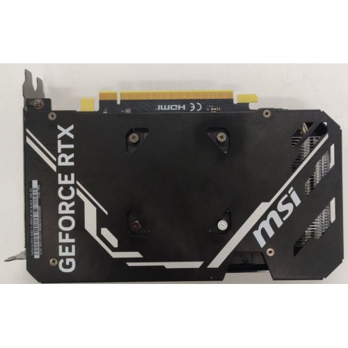 Відеокарта MSI GeForce RTX 4060 Ti VENTUS 2X BLACK OC 16384MB (RTX 4060 Ti VENTUS 2X BLACK 16G OC) (Відновлено продавцем, 852002) купити в Україні: Київ, Львів, Хмельницький, Тернопіль, Івано-Франківськ | Перевірка сумісності, низька ціна, відгуки, характеристики від TELEMART фото