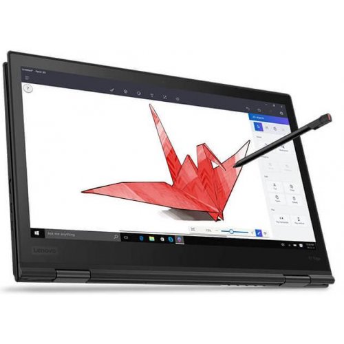 Продать Ноутбук Lenovo ThinkPad X1 Yoga (20LD002HRT) Black по Trade-In интернет-магазине Телемарт - Киев, Днепр, Украина фото