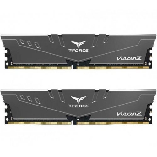 Озу Team DDR4 16GB (2x8GB) 3200Mhz Vulcan Z Gray (TLZGD416G3200HC16FDC01) (Восстановлено продавцом, 852097) купить в Украине: Киев, Днепр, Харьков, Одесса  | Проверка совместимости, низкая цена, отзывы, характеристики от TELEMART фото