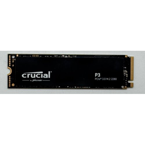 Ssd-диск Crucial P3 3D NAND 500GB M.2 (2280 PCI-E) (CT500P3SSD8) (Восстановлено продавцом, 852099) купить в Украине: Киев, Днепр, Харьков, Одесса  | Проверка совместимости, низкая цена, отзывы, характеристики от TELEMART фото