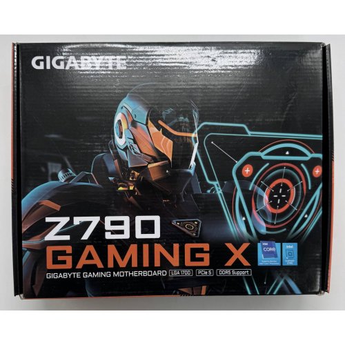 Материнська плата Gigabyte Z790 GAMING X AX (s1700, Intel Z790) (Відновлено продавцем, 852120) купити в Україні: Київ, Львів, Хмельницький, Тернопіль, Івано-Франківськ | Перевірка сумісності, низька ціна, відгуки, характеристики від TELEMART фото