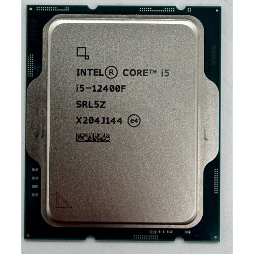 Процессор Intel Core i5-12400F 2.5(4.4)GHz 18MB s1700 Box (BX8071512400F) (Восстановлено продавцом, 852162) купить в Украине: Киев, Днепр, Харьков, Одесса  | Проверка совместимости, низкая цена, отзывы, характеристики от TELEMART фото