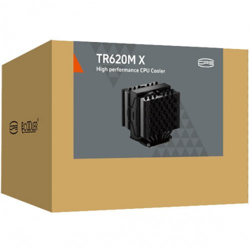 Кулер PCCooler TR620M X Black купити в Україні: Київ, Львів, Хмельницький, Тернопіль, Івано-Франківськ | Перевірка сумісності, низька ціна, відгуки, характеристики від TELEMART фото