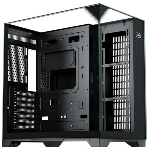 Корпус PCCooler C3 M500 Tempered Glass без БП Black купить в Украине: Киев, Днепр, Харьков, Одесса  | Проверка совместимости, низкая цена, отзывы, характеристики от TELEMART фото