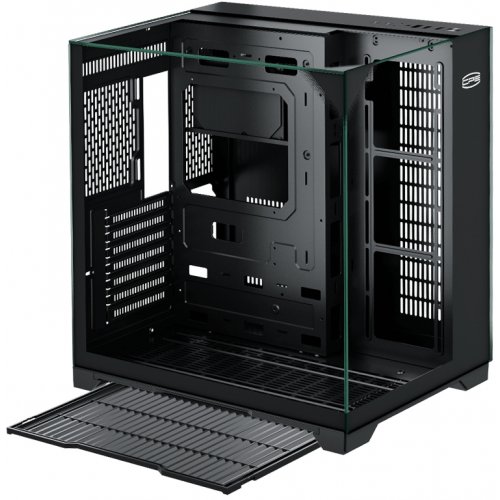 Корпус PCCooler C3 M500 Tempered Glass без БП Black купить в Украине: Киев, Днепр, Харьков, Одесса  | Проверка совместимости, низкая цена, отзывы, характеристики от TELEMART фото