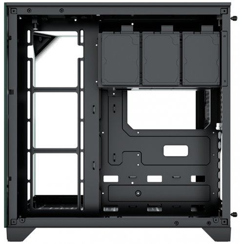 Корпус PCCooler C3 M500 Tempered Glass без БП Black купить в Украине: Киев, Днепр, Харьков, Одесса  | Проверка совместимости, низкая цена, отзывы, характеристики от TELEMART фото