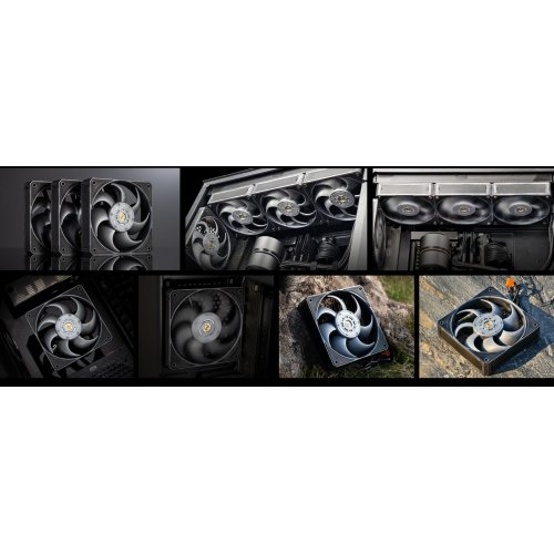 Кулер для корпуса PCCooler F9 R120 Black купити в Україні: Київ, Львів, Хмельницький, Тернопіль, Івано-Франківськ | Перевірка сумісності, низька ціна, відгуки, характеристики від TELEMART фото