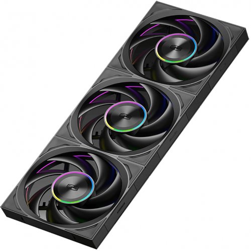 Набір кулерів для корпусу PCCooler F7 X120 ARGB 3 in 1 Black купити в Україні: Київ, Львів, Хмельницький, Тернопіль, Івано-Франківськ | Перевірка сумісності, низька ціна, відгуки, характеристики від TELEMART фото