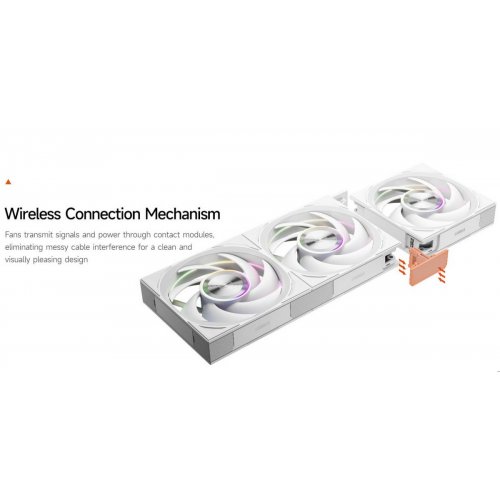 Набір кулерів для корпусу PCCooler F7 X120 ARGB 3 in 1 White купити в Україні: Київ, Львів, Хмельницький, Тернопіль, Івано-Франківськ | Перевірка сумісності, низька ціна, відгуки, характеристики від TELEMART фото