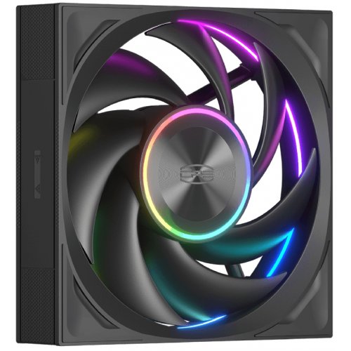 Кулер для корпуса PCCooler F7 X120 ARGB Black купити в Україні: Київ, Львів, Хмельницький, Тернопіль, Івано-Франківськ | Перевірка сумісності, низька ціна, відгуки, характеристики від TELEMART фото