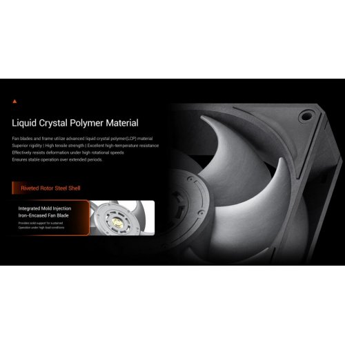 Кулер для корпуса PCCooler F7 X120 ARGB Black купити в Україні: Київ, Львів, Хмельницький, Тернопіль, Івано-Франківськ | Перевірка сумісності, низька ціна, відгуки, характеристики від TELEMART фото