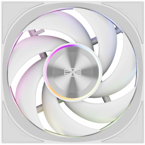 Кулер для корпуса PCCooler F7 X120 ARGB White купити в Україні: Київ, Львів, Хмельницький, Тернопіль, Івано-Франківськ | Перевірка сумісності, низька ціна, відгуки, характеристики від TELEMART фото