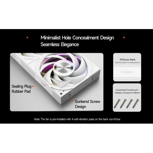 Набір кулерів для корпусу PCCooler F7 X120R ARGB 3 in 1 White купити в Україні: Київ, Львів, Хмельницький, Тернопіль, Івано-Франківськ | Перевірка сумісності, низька ціна, відгуки, характеристики від TELEMART фото