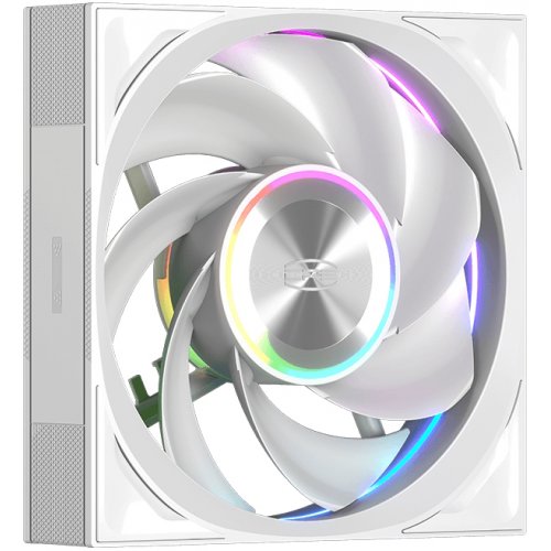 Кулер для корпуса PCCooler F7 X120R ARGB White купити в Україні: Київ, Львів, Хмельницький, Тернопіль, Івано-Франківськ | Перевірка сумісності, низька ціна, відгуки, характеристики від TELEMART фото