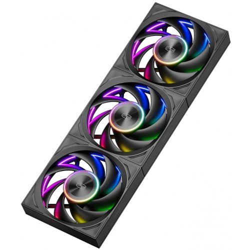 Набір кулерів для корпусу PCCooler F7 X120B ARGB 3 in 1 Black купити в Україні: Київ, Львів, Хмельницький, Тернопіль, Івано-Франківськ | Перевірка сумісності, низька ціна, відгуки, характеристики від TELEMART фото