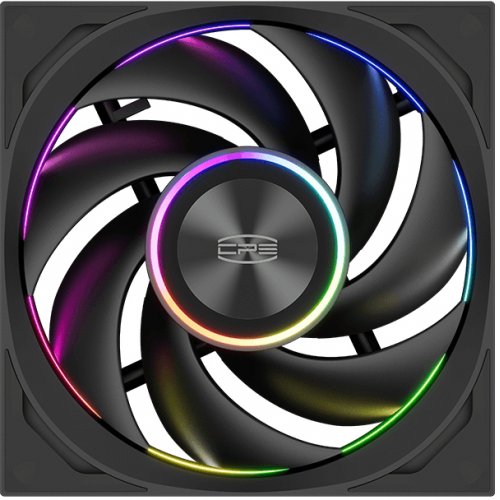 Набір кулерів для корпусу PCCooler F7 X120B ARGB 3 in 1 Black купити в Україні: Київ, Львів, Хмельницький, Тернопіль, Івано-Франківськ | Перевірка сумісності, низька ціна, відгуки, характеристики від TELEMART фото