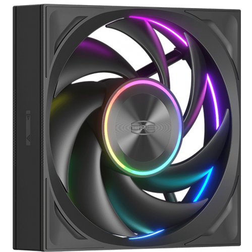 Кулер для корпуса PCCooler F7 X120B ARGB Black купити в Україні: Київ, Львів, Хмельницький, Тернопіль, Івано-Франківськ | Перевірка сумісності, низька ціна, відгуки, характеристики від TELEMART фото