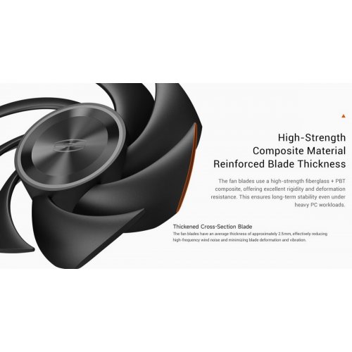 Кулер для корпуса PCCooler F7 X120B ARGB Black купити в Україні: Київ, Львів, Хмельницький, Тернопіль, Івано-Франківськ | Перевірка сумісності, низька ціна, відгуки, характеристики від TELEMART фото