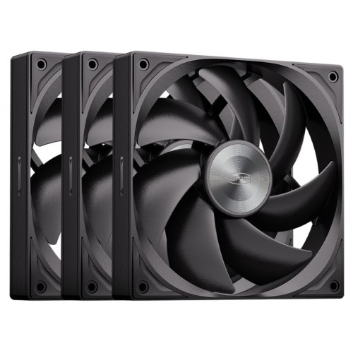Набір кулерів для корпусу PCCooler F5 R140 3 in 1 Black купити в Україні: Київ, Львів, Хмельницький, Тернопіль, Івано-Франківськ | Перевірка сумісності, низька ціна, відгуки, характеристики від TELEMART фото