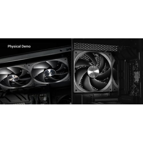 Набір кулерів для корпусу PCCooler F5 R140 3 in 1 Black купити в Україні: Київ, Львів, Хмельницький, Тернопіль, Івано-Франківськ | Перевірка сумісності, низька ціна, відгуки, характеристики від TELEMART фото