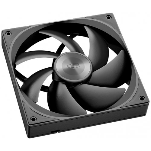 Кулер для корпуса PCCooler F5 R140 Black купити в Україні: Київ, Львів, Хмельницький, Тернопіль, Івано-Франківськ | Перевірка сумісності, низька ціна, відгуки, характеристики від TELEMART фото