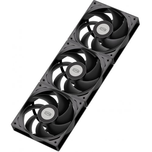 Набір кулерів для корпусу PCCooler F3 S120 3 in 1 Black купити в Україні: Київ, Львів, Хмельницький, Тернопіль, Івано-Франківськ | Перевірка сумісності, низька ціна, відгуки, характеристики від TELEMART фото
