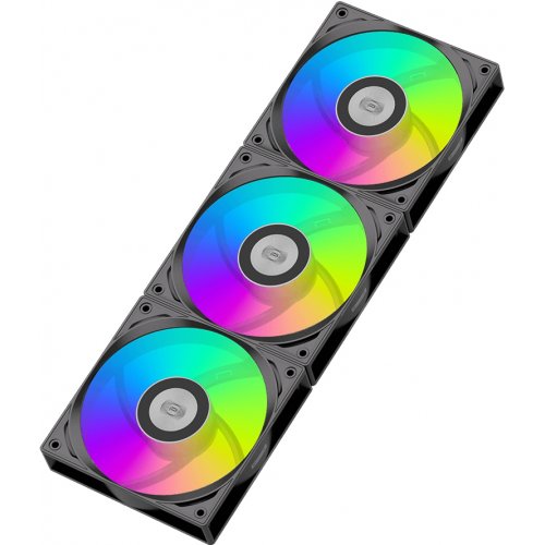 Набір кулерів для корпусу PCCooler F3 S120 ARGB 3 in 1 Black купити в Україні: Київ, Львів, Хмельницький, Тернопіль, Івано-Франківськ | Перевірка сумісності, низька ціна, відгуки, характеристики від TELEMART фото