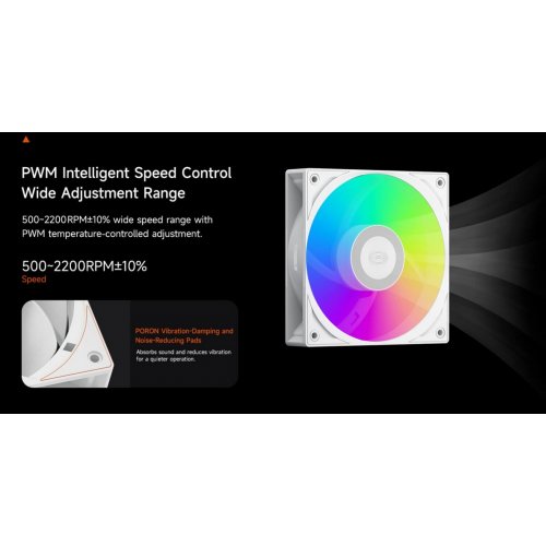 Набір кулерів для корпусу PCCooler F3 S120 ARGB 3 in 1 Black купити в Україні: Київ, Львів, Хмельницький, Тернопіль, Івано-Франківськ | Перевірка сумісності, низька ціна, відгуки, характеристики від TELEMART фото