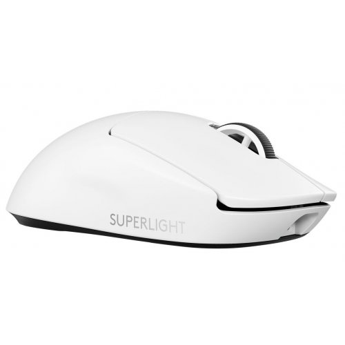 Уцінка миша Logitech G Pro X Superlight 2 Lightspeed Wireless (910-006638) White (Сліди використання, 852328) купити в Україні: Київ, Львів, Хмельницький, Тернопіль, Івано-Франківськ | Низька ціна, відгуки, характеристики від TELEMART фото